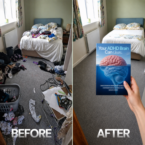 CozyADHD Cleaning Planner Bundle